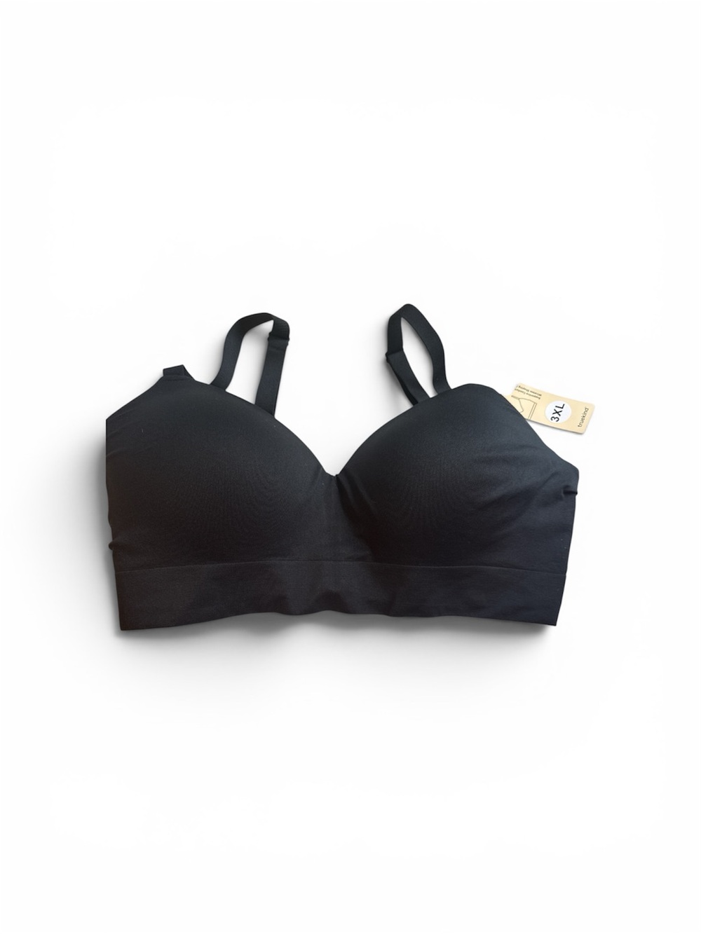 Everyday Support Black Seamless Bralette